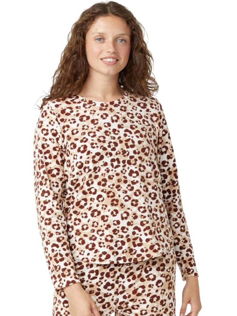 HUE 2 pc. Women’s waffle fleece pjs XL